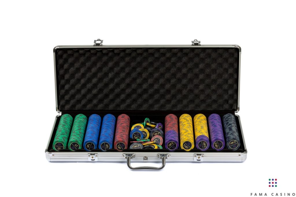 FAMA Game Tables Ceramic Chips – Set of 500