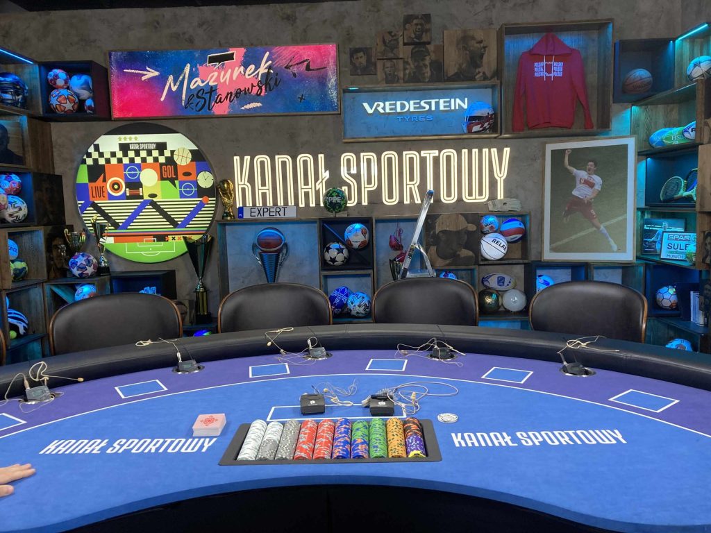 Realizacja: stół pokerowy RFID dla Kanału Sportowego