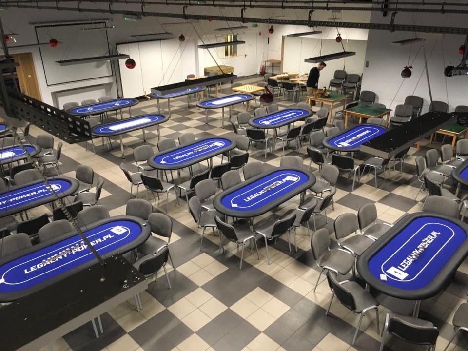 Realizacja: stoły pokerowe dla Legalny Poker – Polish Poker Series