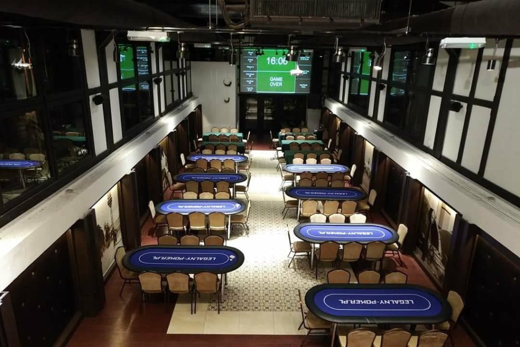 Realizacja: stoły pokerowe dla Legalny Poker – Polish Poker Series